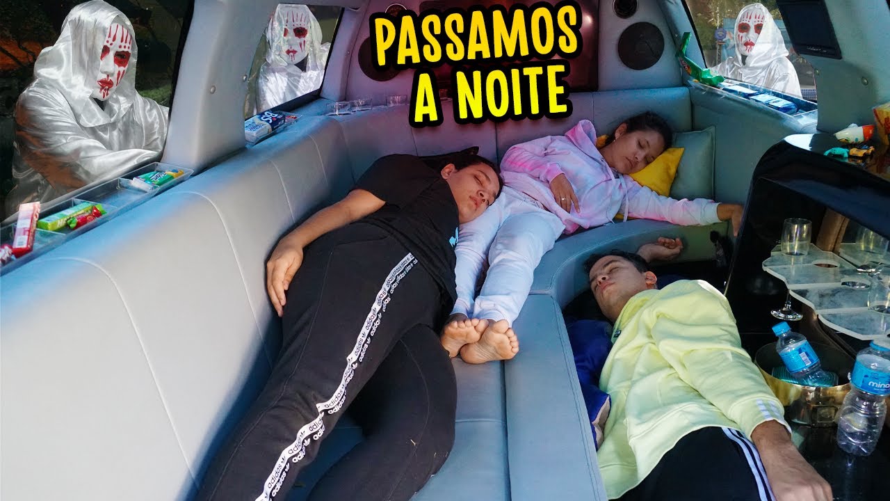 PASSAMOS A NOITE EM UMA LIMOUSINE E ISSO ACONTECEU! - LOUCURA!