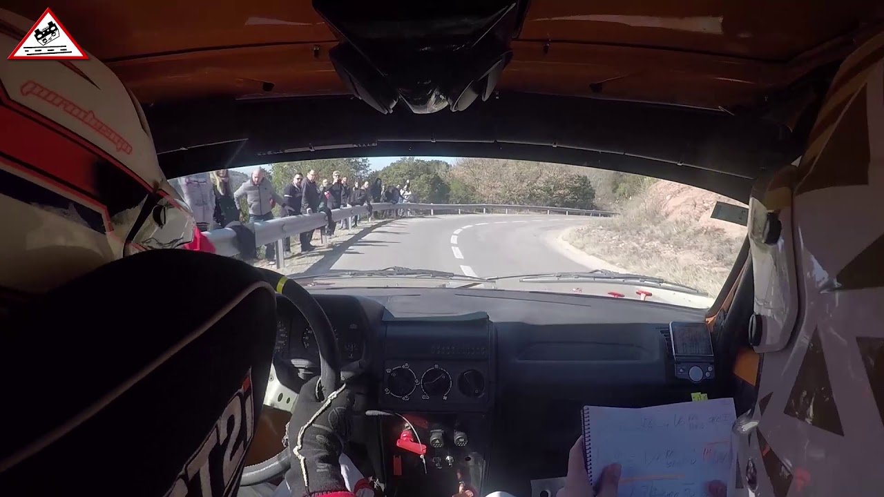 Onboard Cornet - Noguer | Peugeot 205 Rallye | Ral·li Esprint Sant Julià 2018 [Passats de canto]
