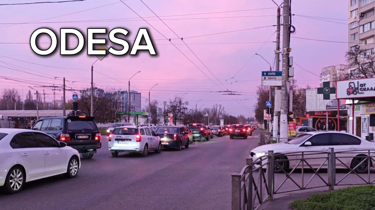 Odesa Walking Tour 🇺🇦 | Car Market to City Center Mall | Real City Life Walk 4K