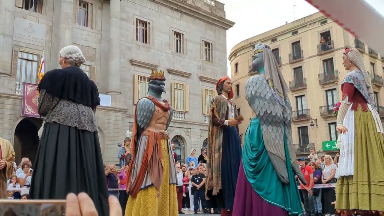 Ball dels gegants de Sant Andreu del Palomar - Festes de la Mercè 2024