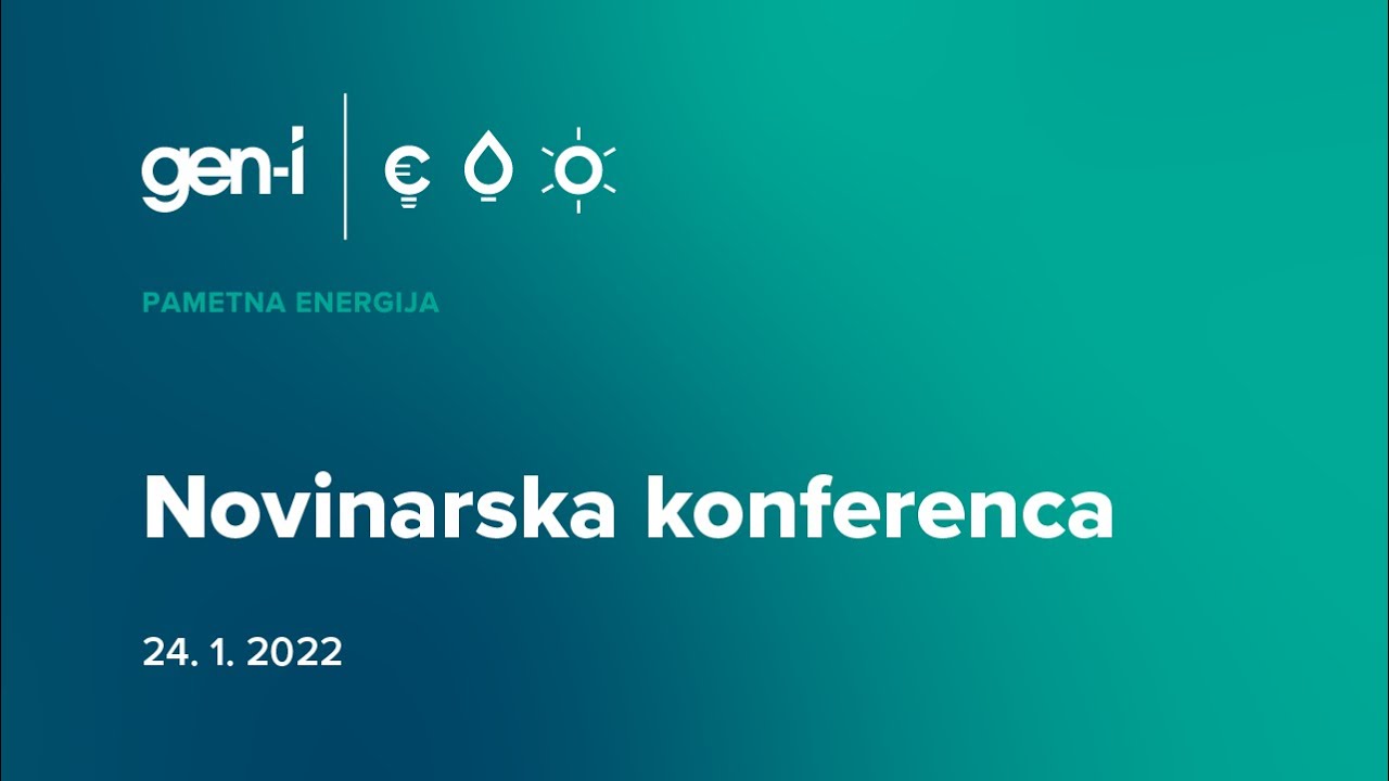 Novinarska konferenca GEN-I, 24. 1. 2022
