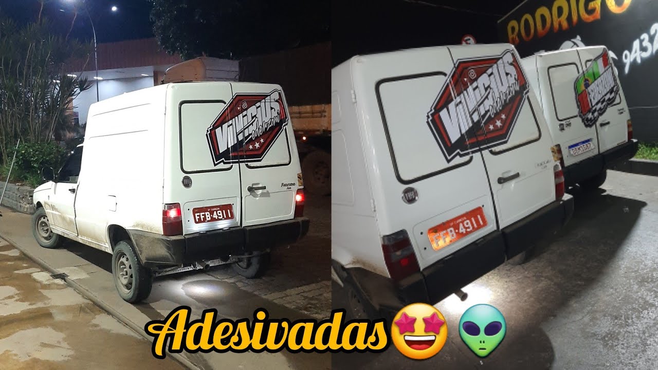 Adesivo Na Traseira da Fiorino,Fizemos no spattifilm!!!@michaelfederzoni712