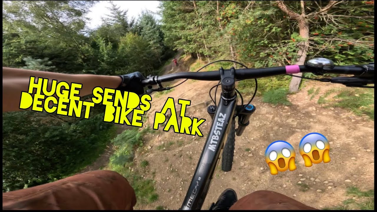 Huge sends at Danny harts decent bike park