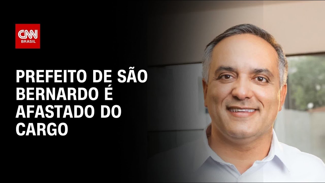 Prefeito de São Bernardo é afastado do cargo após operação da PF | LIVE CNN
