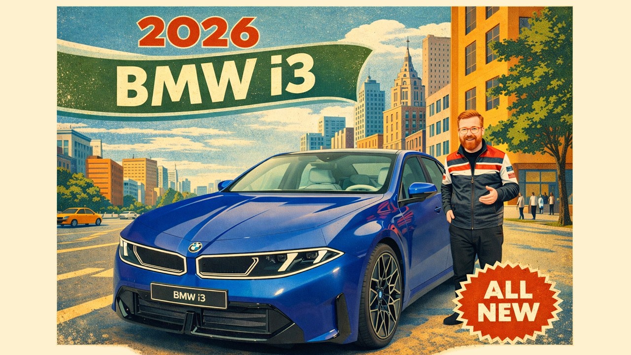 BMW i3 2026 года наконец-то стал таким, каким и должен был быть.
