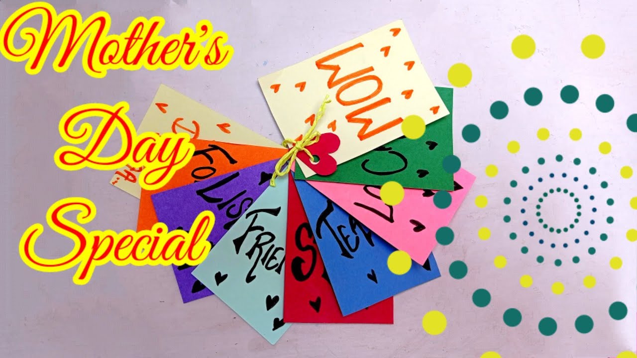 Mother's day special, Mini scrapbook ideas,,Beat use of small size paper...