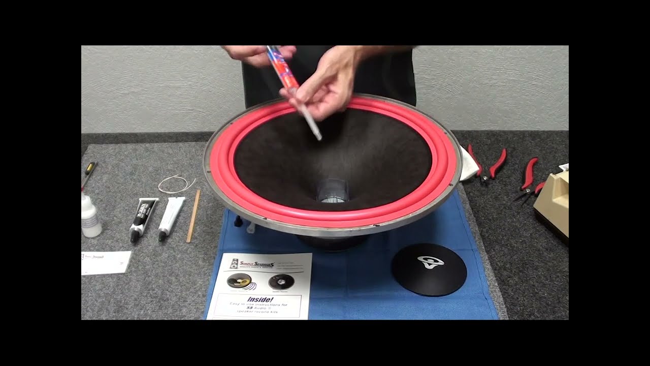 Cerwin Vega ATW15 Woofer Recone from AT-15.