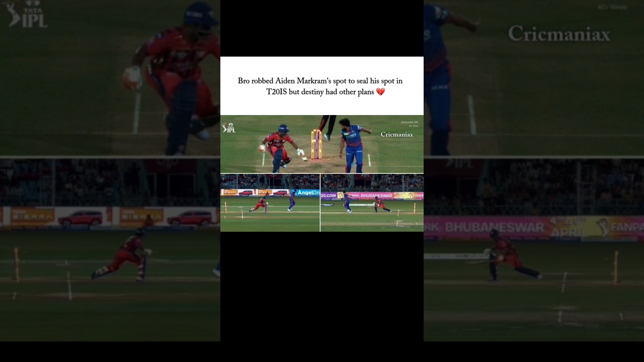 Rishabh Pant's HEARTBREAKING Run Out Today! 💔 #LSGvDC #ipl2026 #rishabhpant