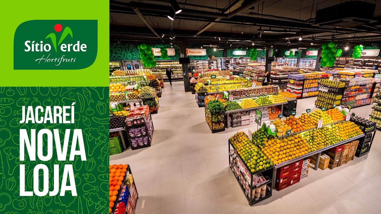 S&iacute;tio Verde Hortifruti - Nova Loja Jacare&iacute;