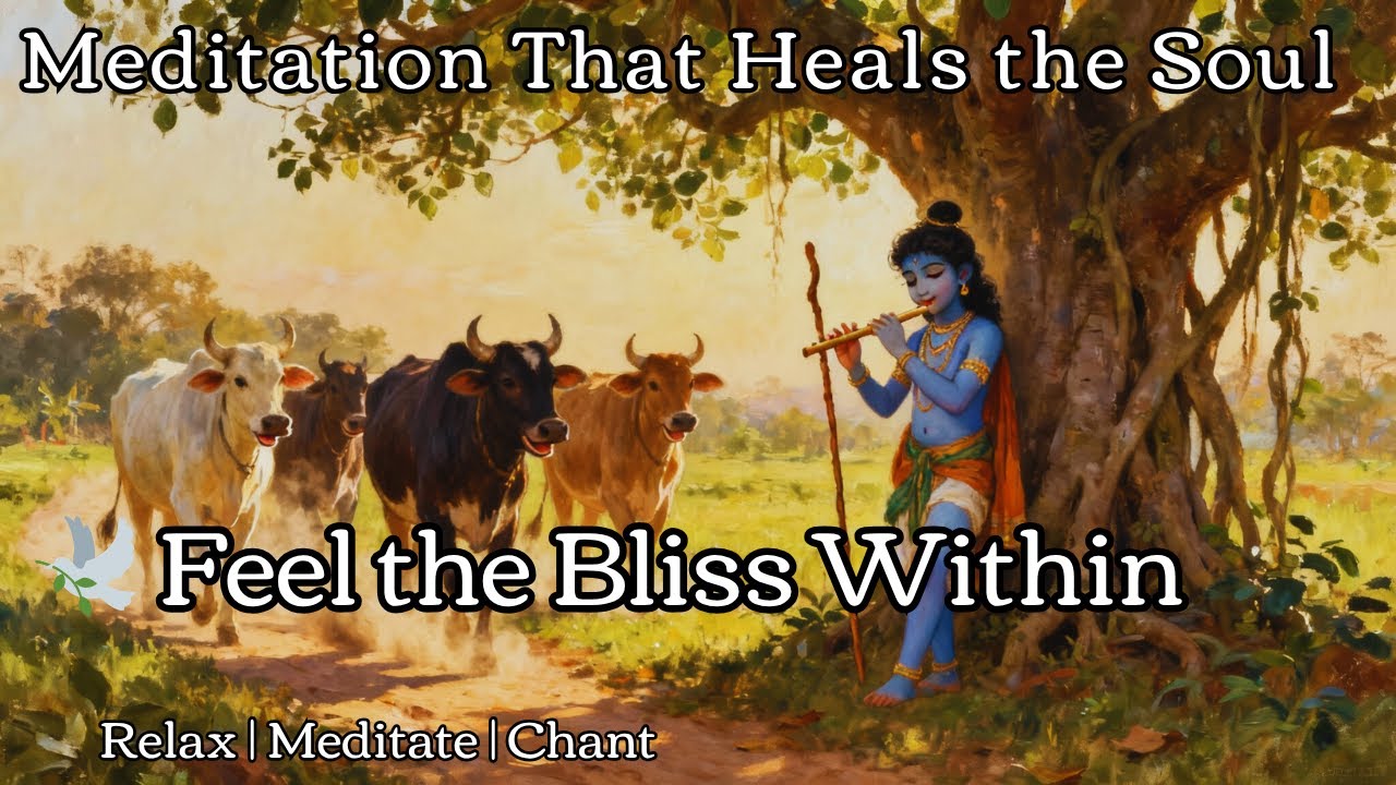 Enter the World of Divine Peace and Bliss 🌸 | Hare Krishna Meditation | Lofi Kirtan