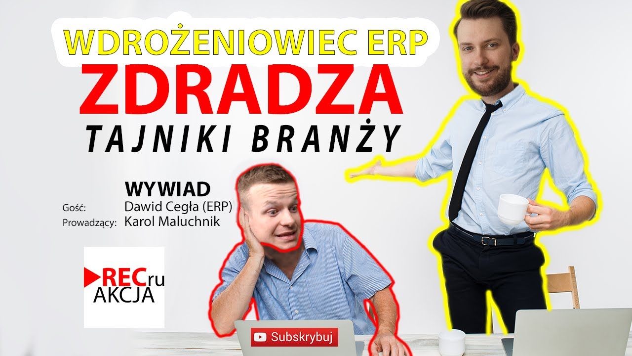 Wdrożeniowiec ERP zdradza tajniki branży! Wywiad z Dawidem Cegłą (tylko w RECruAKCJA)