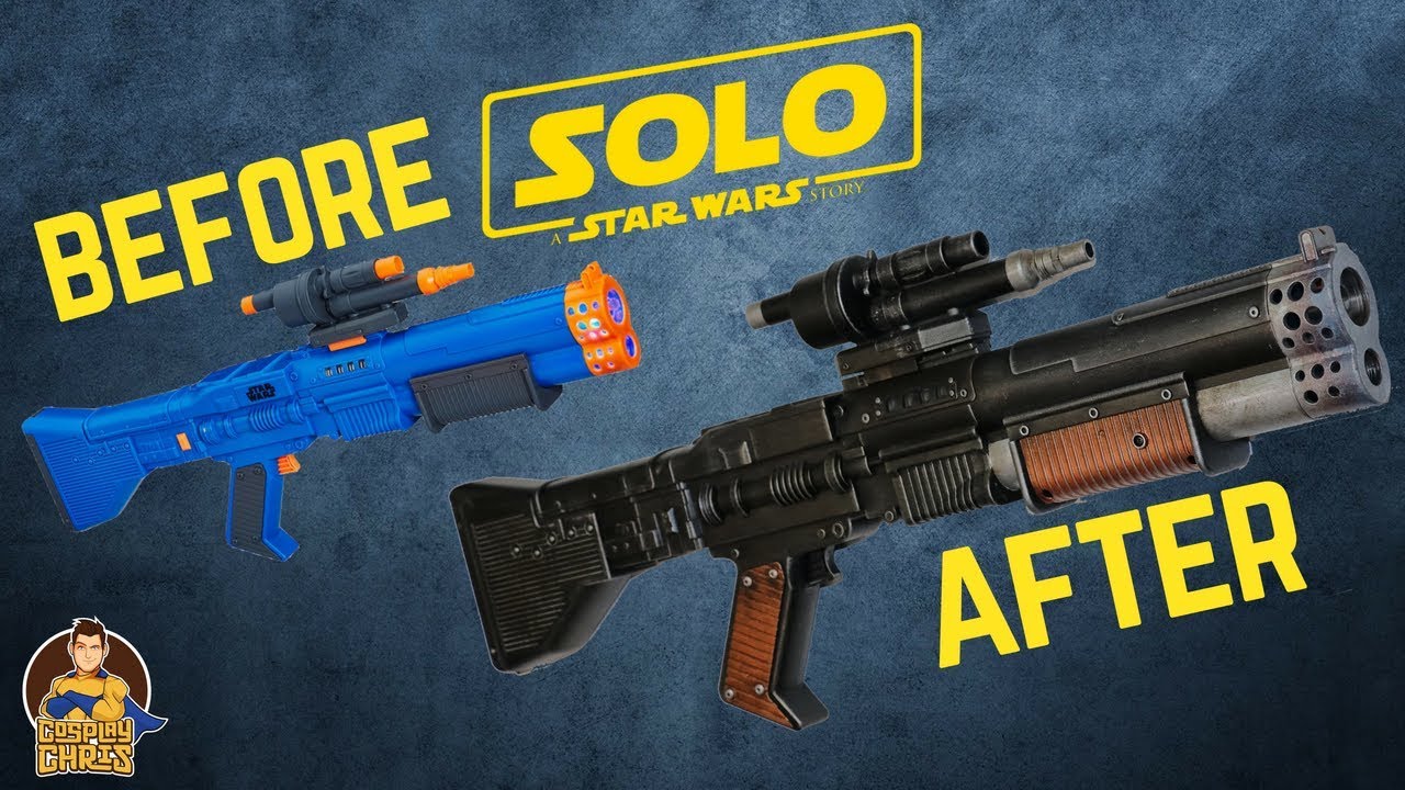 Nerf Chewbacca Blaster Makeover- Chris' Custom Collectables