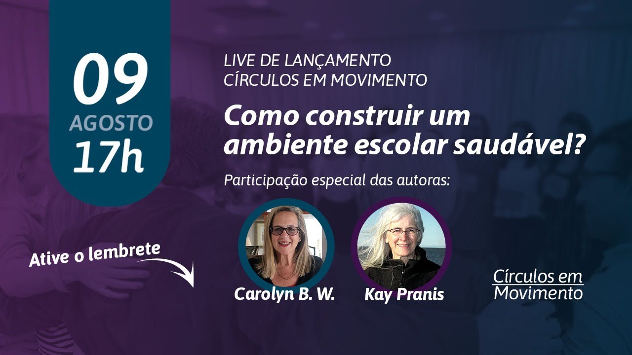 Live de Lançamento - Como construir um ambiente escolar saudável?