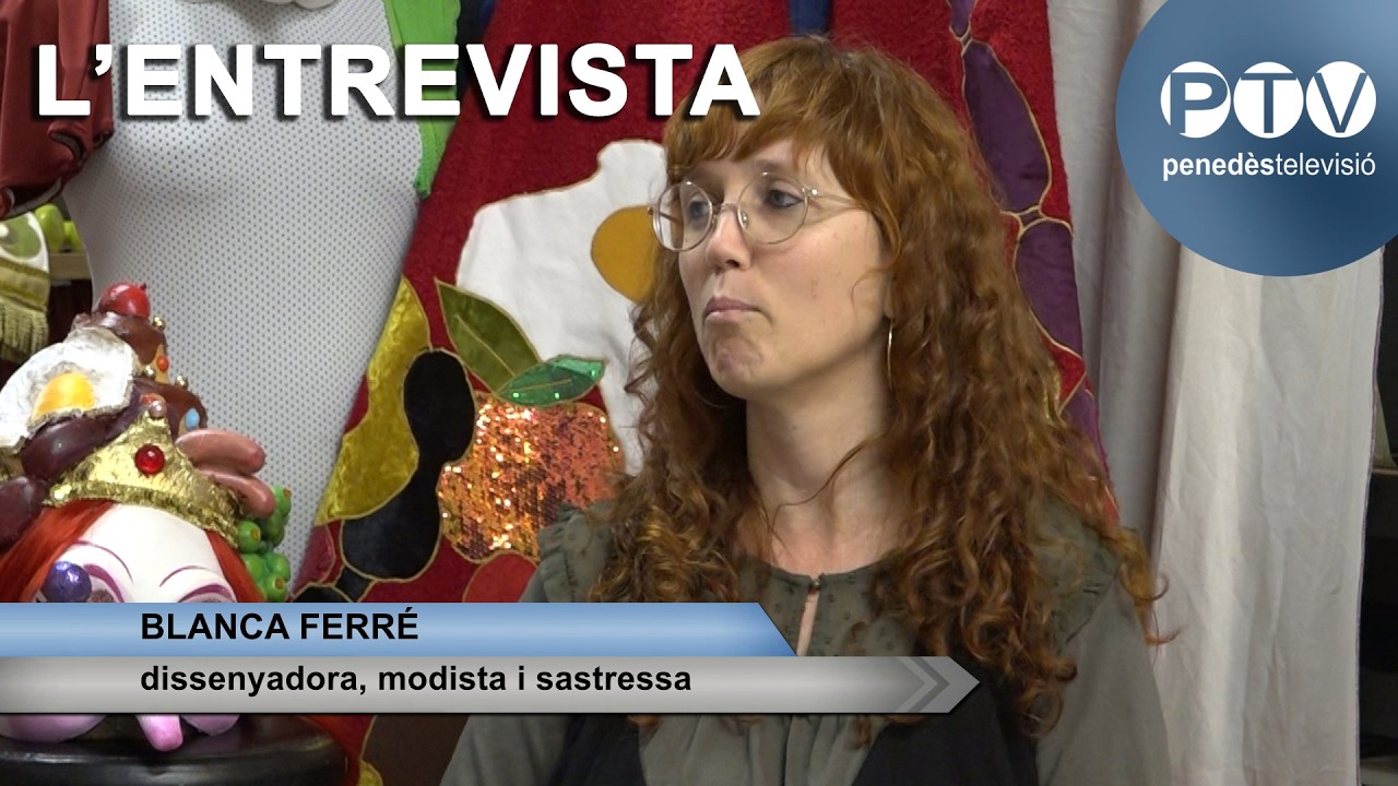 Blanca Ferré, dissenyadora, modista i sastressa