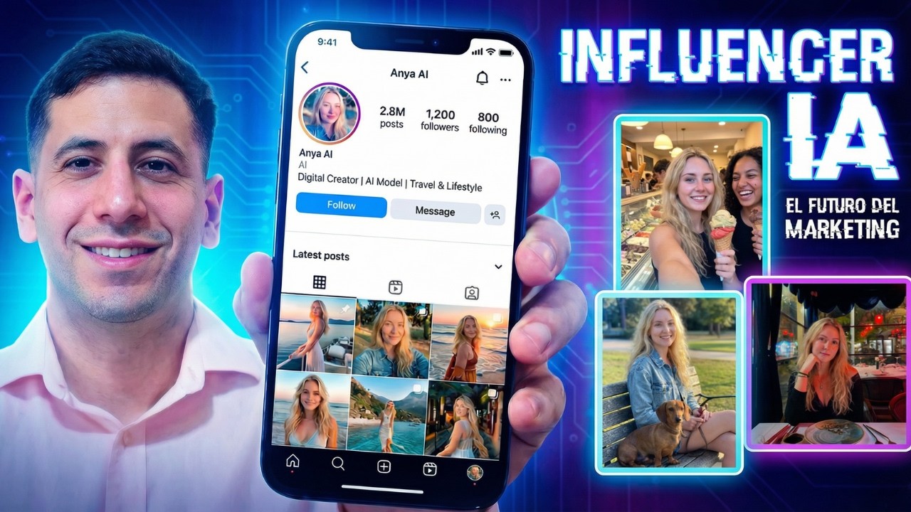 Creé una Influencer con IA que Parece Real (Paso a Paso)