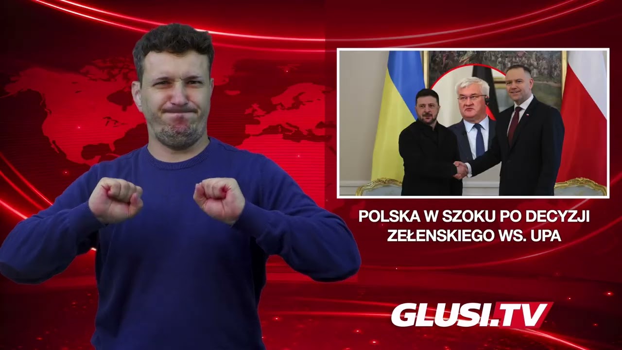 Polska w szoku po decyzji Zełenskiego ws. UPA
