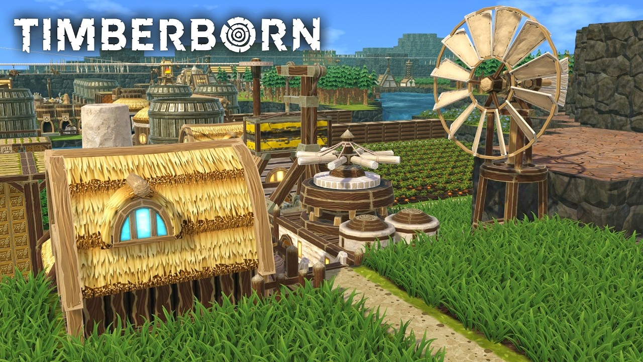 Timberborn - Дни короткие, но засухи долгие - LP/Учебное пособие, эпизод 3