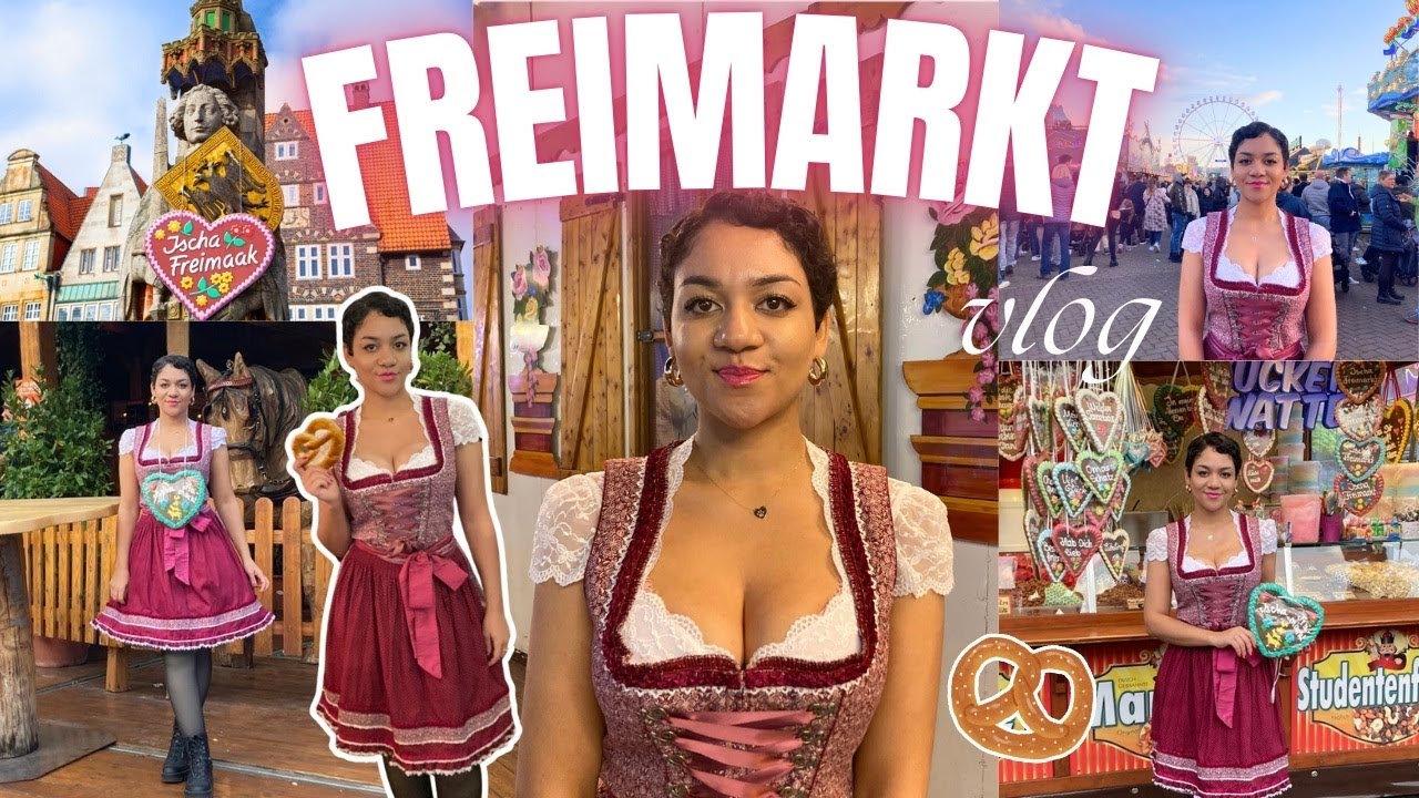 My First Freimarkt | Bremen, Germany 🥨🇩🇪 | Slow Vlog