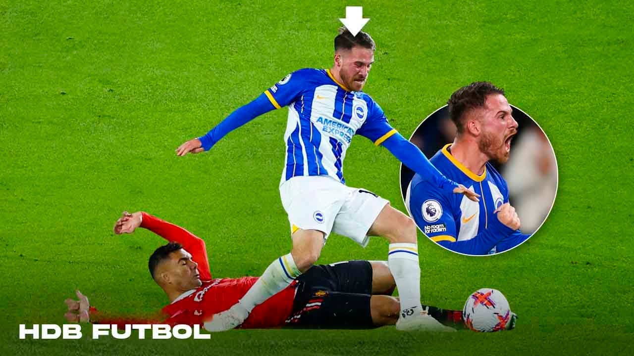 Mac Allister vs Man. United | Le dió un triunfo épico al Brighton en la Premier League (HD)