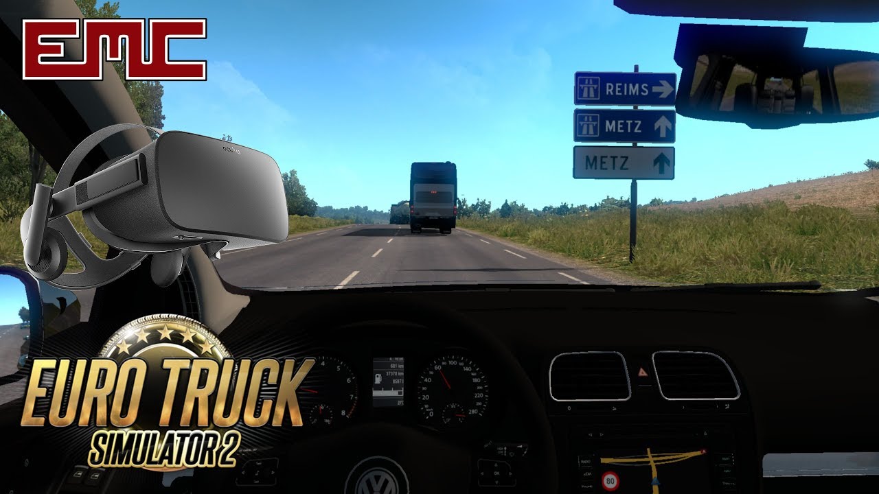 Euro Truck Simulator 2 [VR] - Car Mod - Volkswagen Golf  2014
