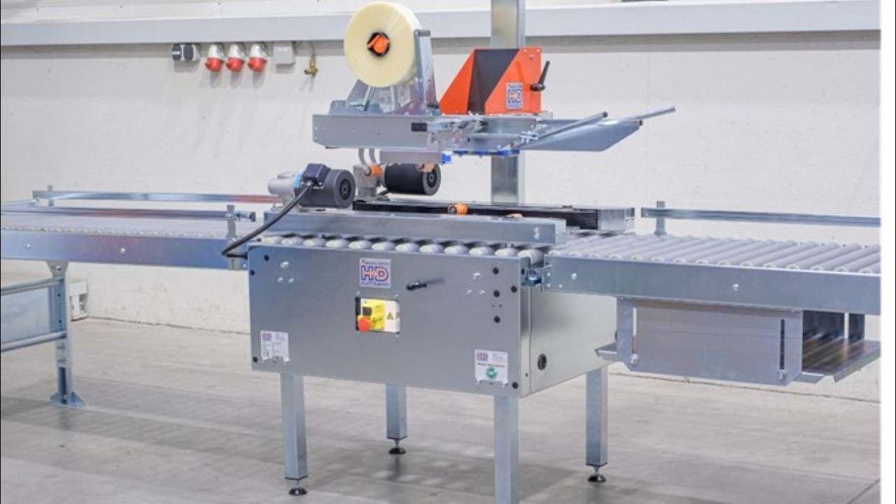 Kartonverschließmaschine (Kartonverschließer) HD-10 für Serien gleicher Kartons