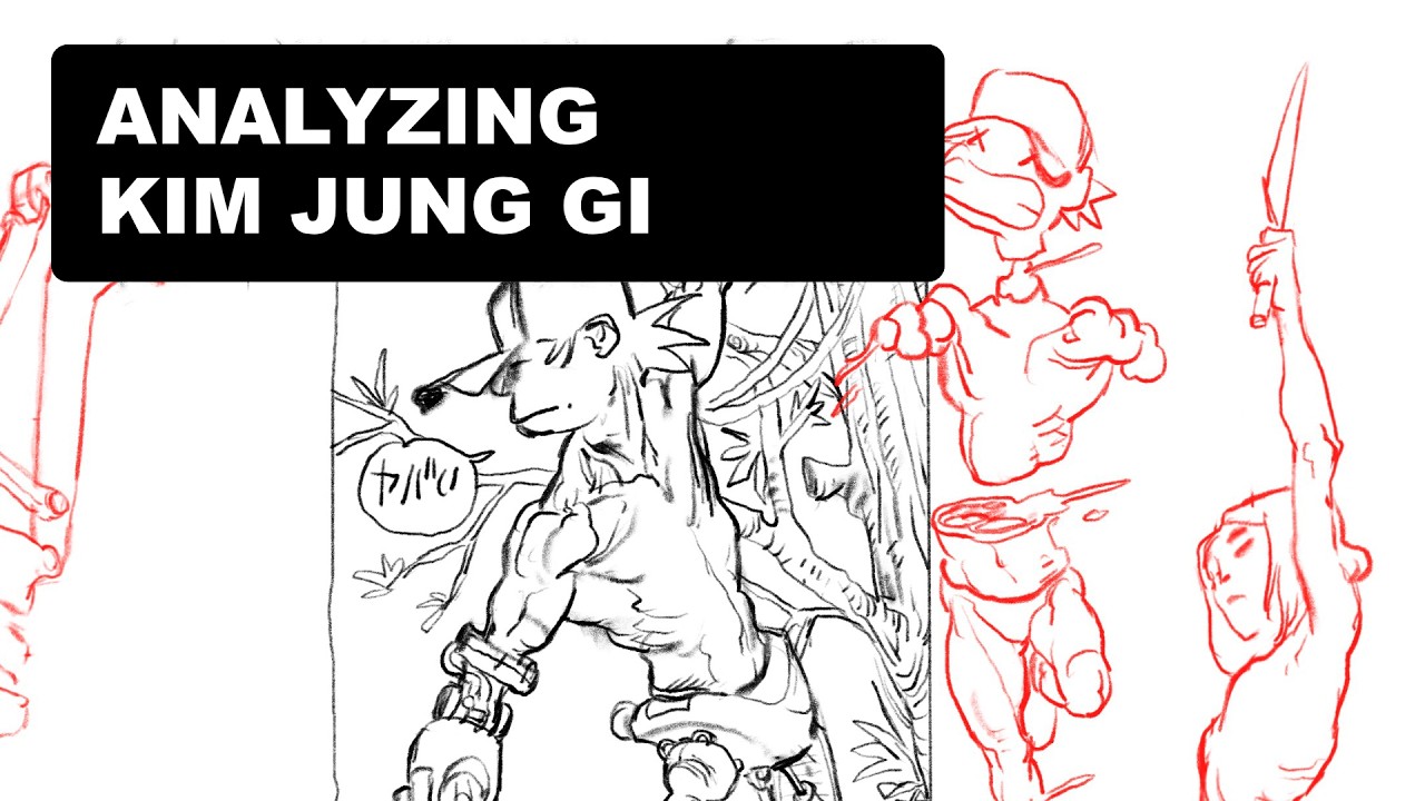 live drawing #25 - analyzing Kim Jung Gi