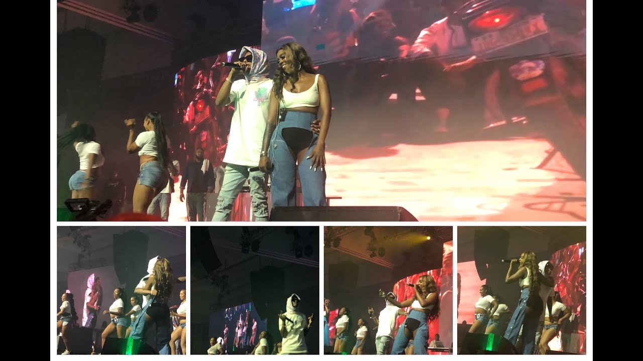 Tiwa Admits Her Relationship With Wizkid As She Brings Him To Perform With Her On Stage