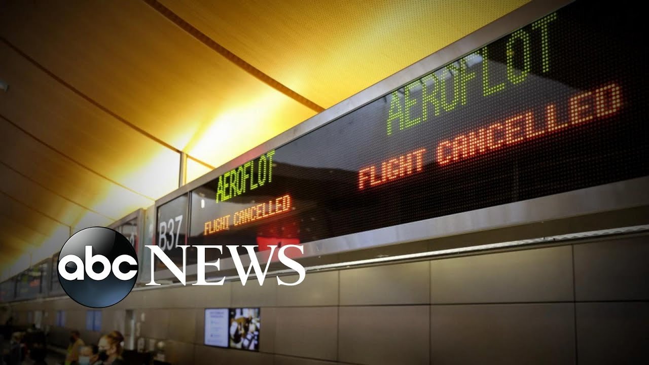 A major move against Russia's national airline