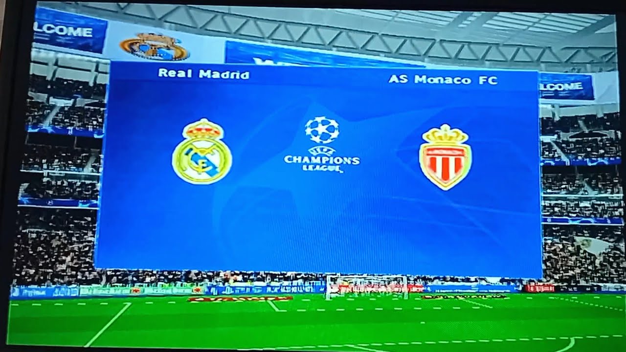 Real Madrid X Monaco UEFA Champions League 2025 2026 