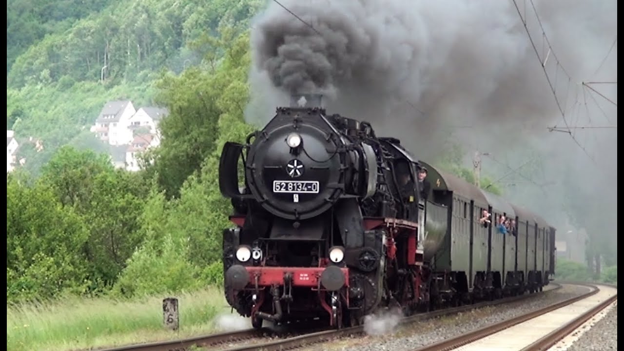 Erinnerungen an Dampflok 52 8134-0 / 1994 - 2016