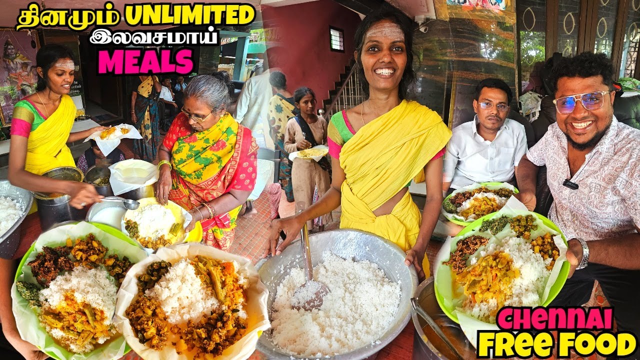 தினமும் இலவசமாய் UNLIMITED Meals in Chennai | Tamil Food Review | Pakoda Boyz