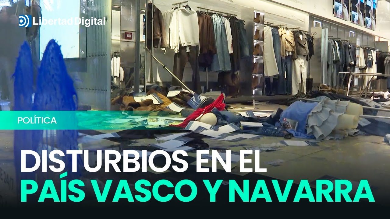 Disturbios en el País Vasco y Navarra: huelgas para pedir un SMI propio