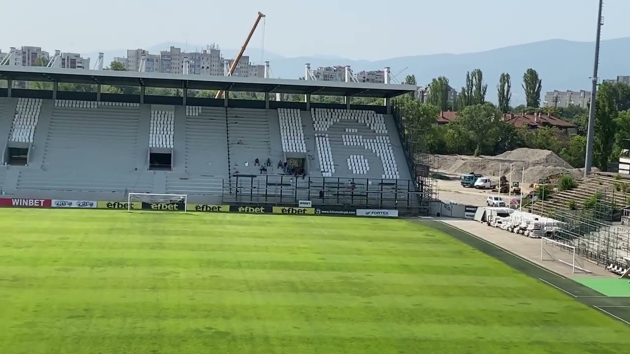 🆙ПРОГРЕСЪТ ПО ИЗГРАЖДАНЕТО НА НОВИТЕ ТРИБУНИ НА СТ.