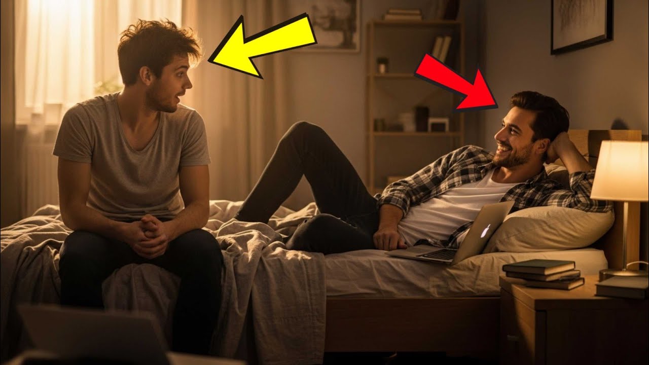 Roommate said “your bed’s comfier” Then made himself at home Gay Romance