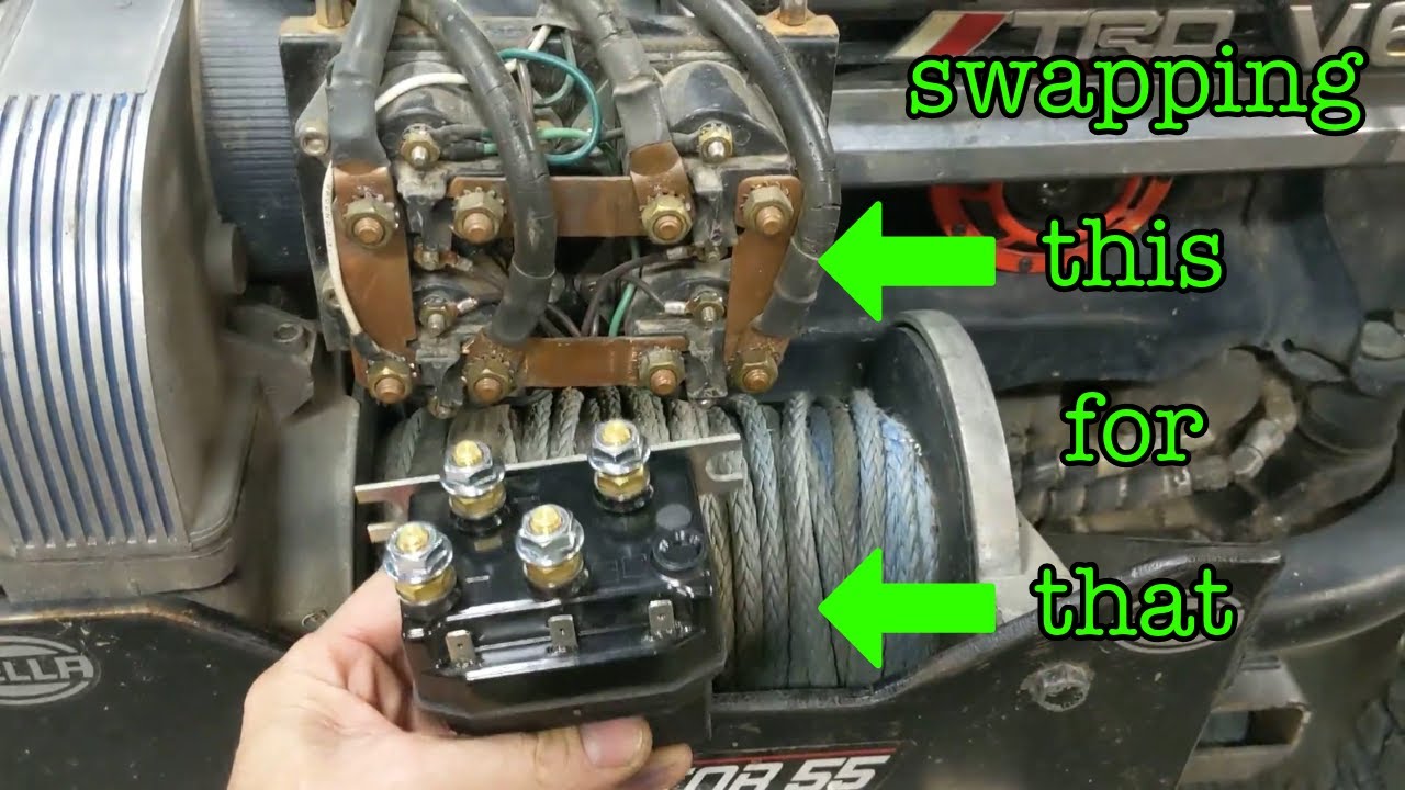 build your own Albright contactor cables for your Warn winch