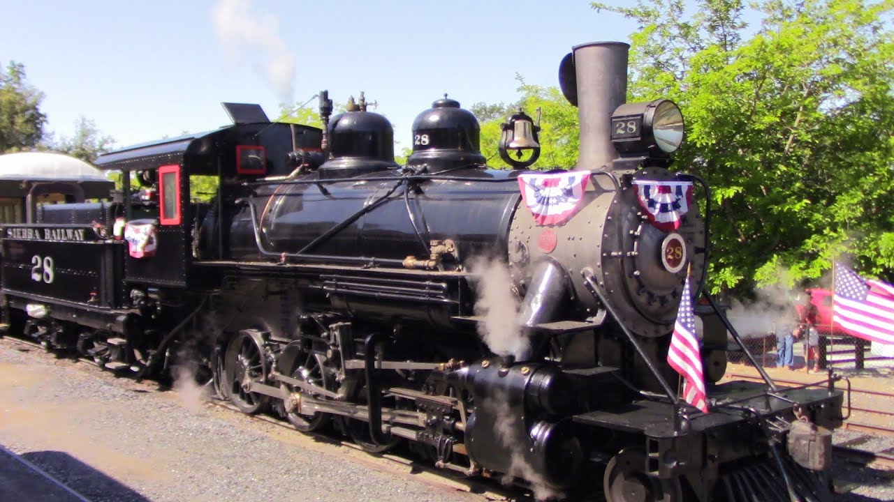 Sierra Railway #28 Runs Again!!! 6/1/19