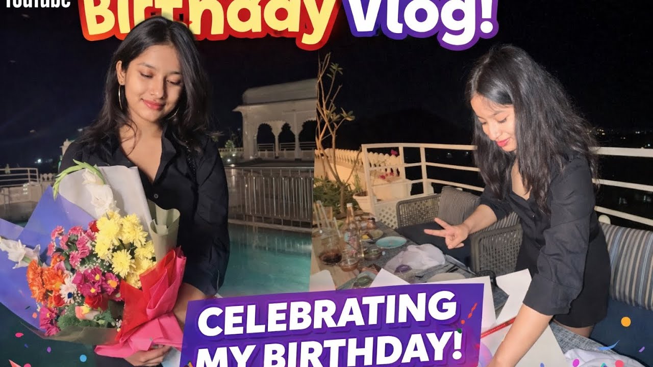 Birthday vlog ( get ready with me )