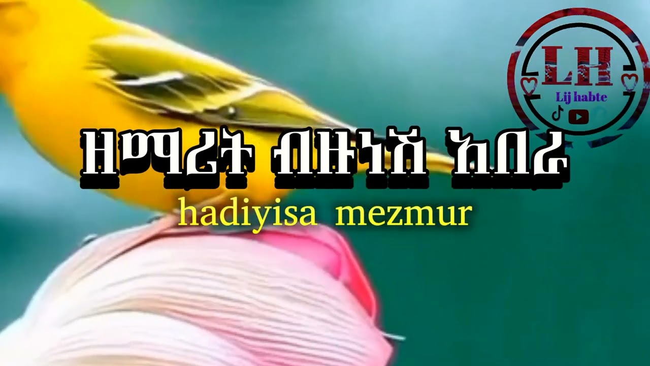 ዘማሪት ብዙነሸ አበራ #hadiyisa mezmu #Bizunesh Abera