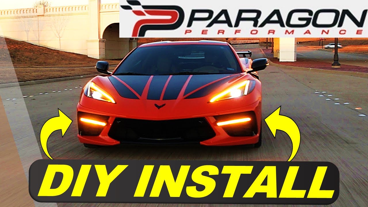 Must Watch! Install How-To Paragon LED Grille Light Bar C8 Corvette