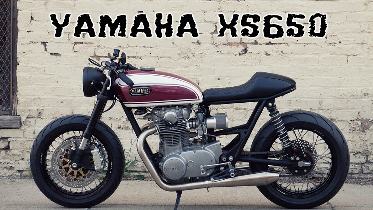 Yamaha XS650 cafe racer