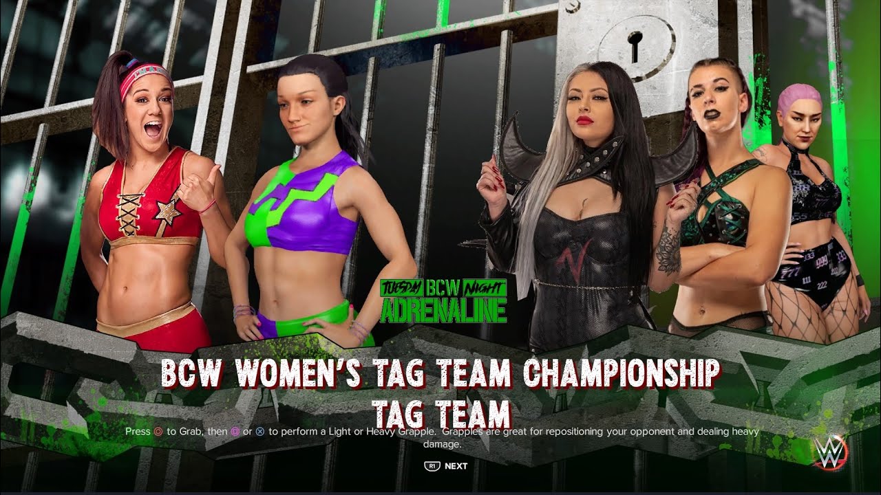 [BCW: Adrenaline (Ep.7) Match 4] Izzy Moreno & Bayley vs C.U.N.T. {BCW Women's Tag Championships 🏆}