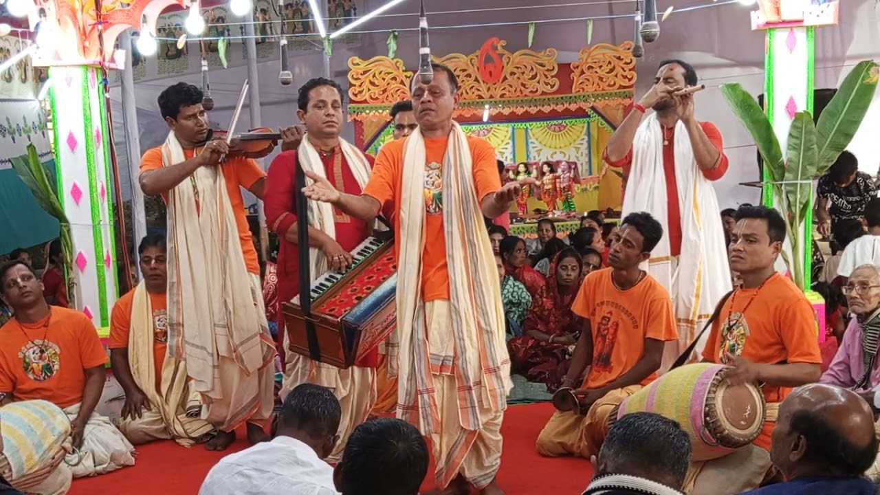 মহামন্ত্র কৃষ্ণ নামের বিরাম কীর্তন,শ্রীশ্রী গৌর নিতাই সম্প্রদায়/গাজীপুর/মাষ্টার সৌমিত্র দাস