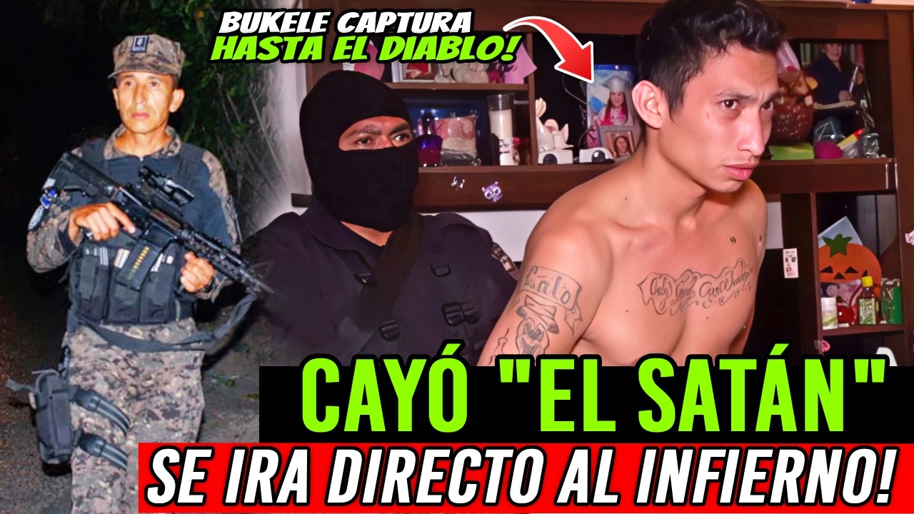 🚨Cae “El Satán”: Capturan a Toda una Familia de Pandilleros de la MS-13