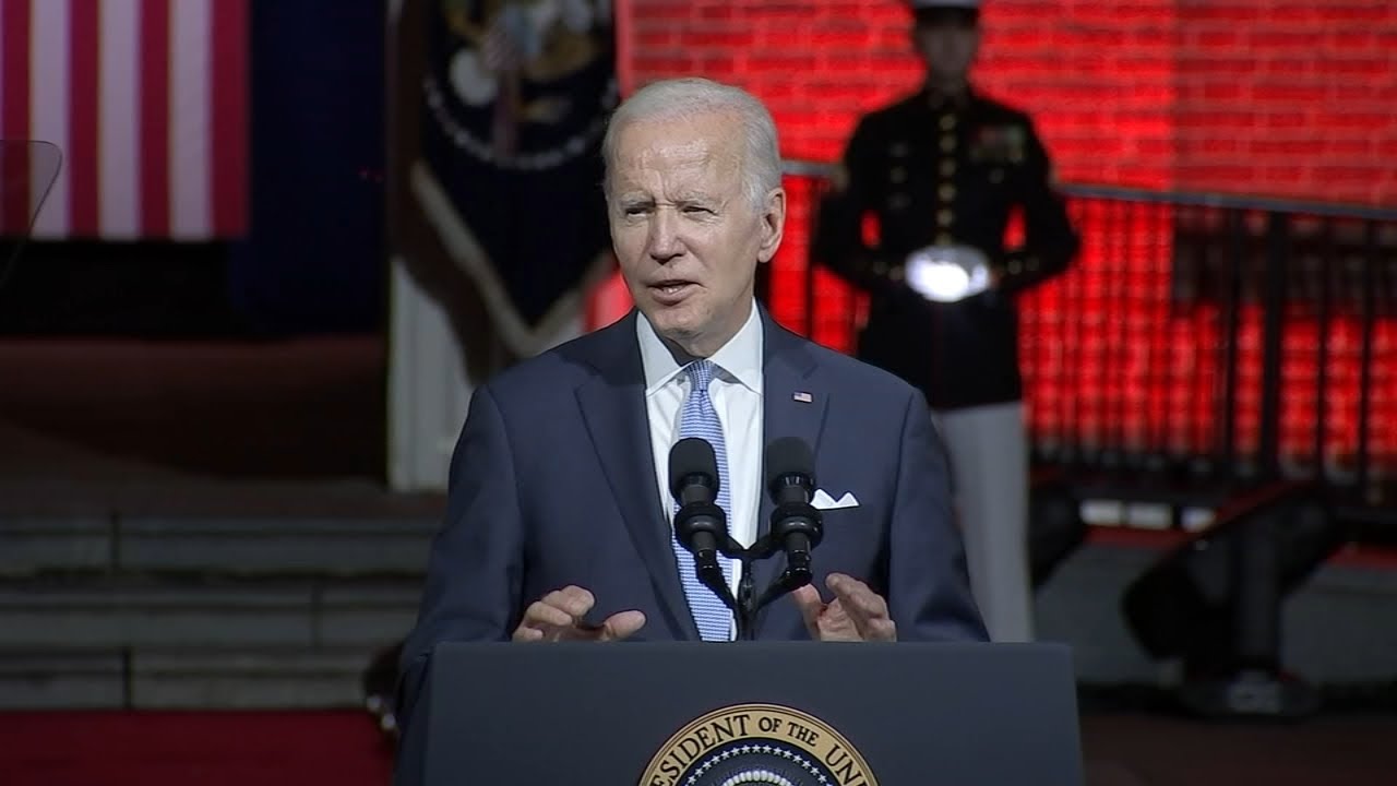 Biden speech: President at Independence Hall in Philadelphia says Trump, allies threaten democracy