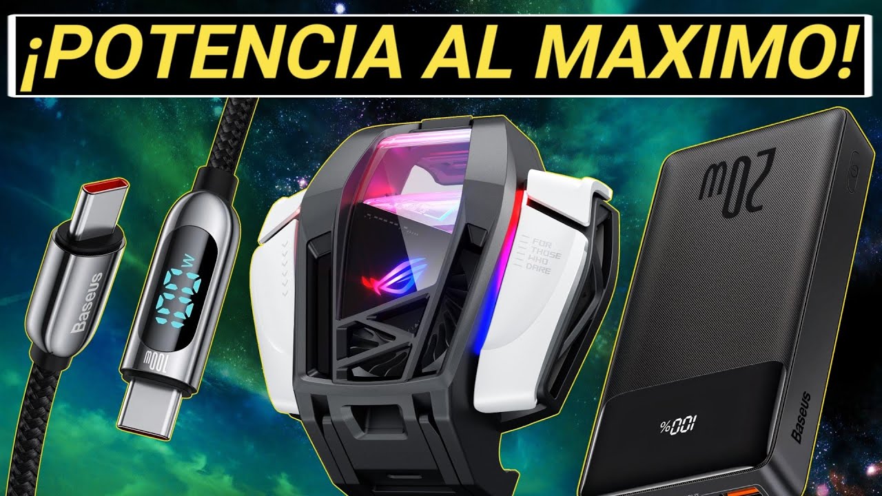 🛸 ¡TOP 10 GADGETS GAMER para TU CELULAR! -【MUY ECONÓMICOS y de ALIEXPRESS 🏆】