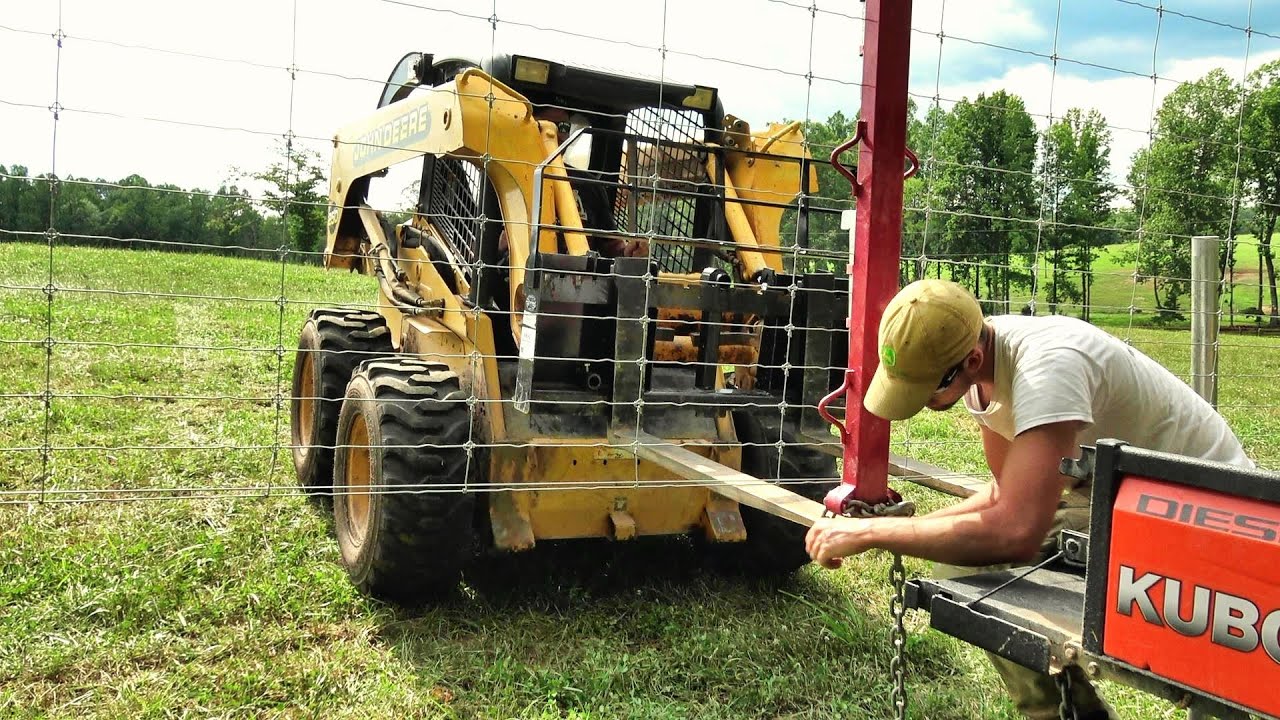 THIS COULD GET INTERESTING! Farm Fencing High Tensile Woven Wire tips & Gates!