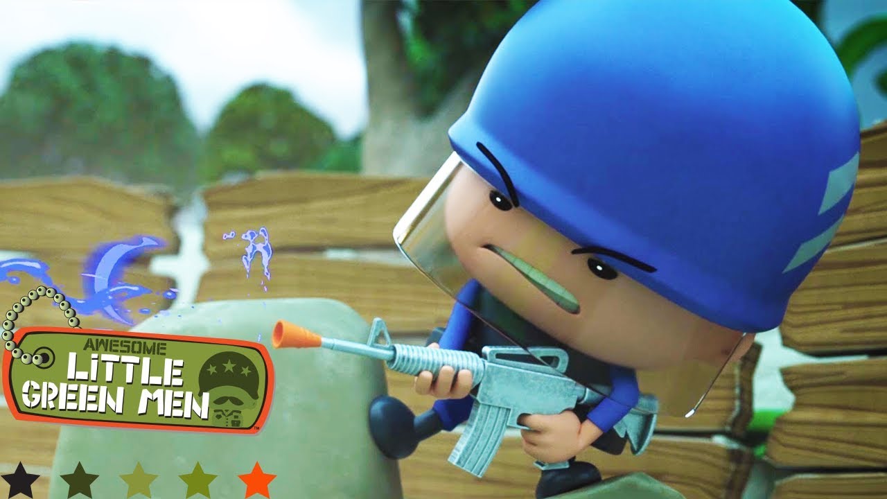 Awesome Little Green Men | Ultimate War Zone | ALGM Compilation | Videos For Kids