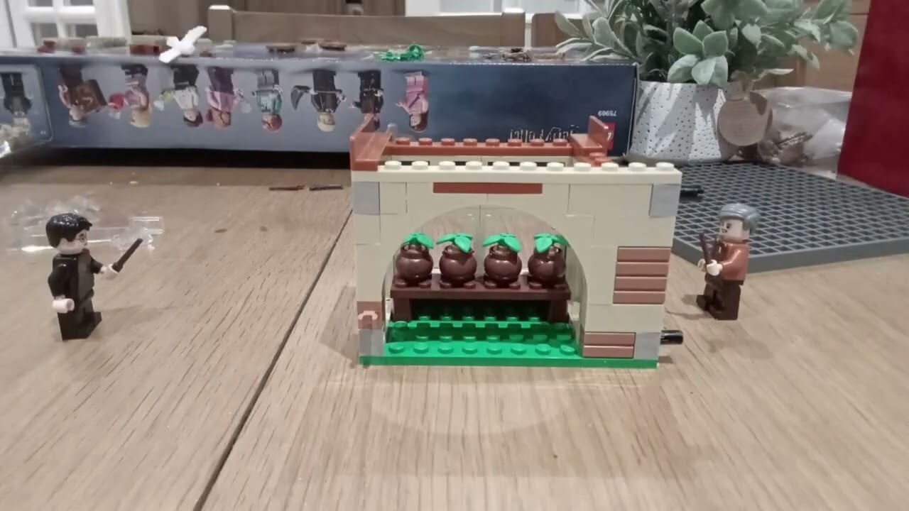 Harry Potter Lego build pt 1 and 2 @AdobeExpress  thanks for the song