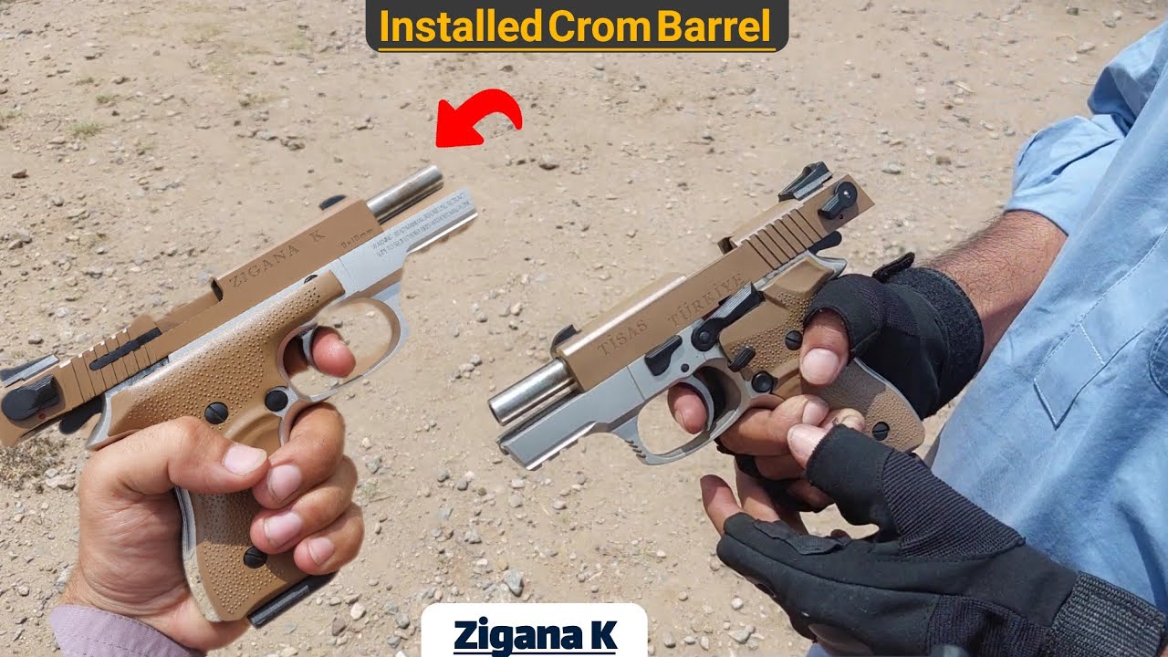 Zigana K 9mm Installed Crom Barrel/ Technical Weapons