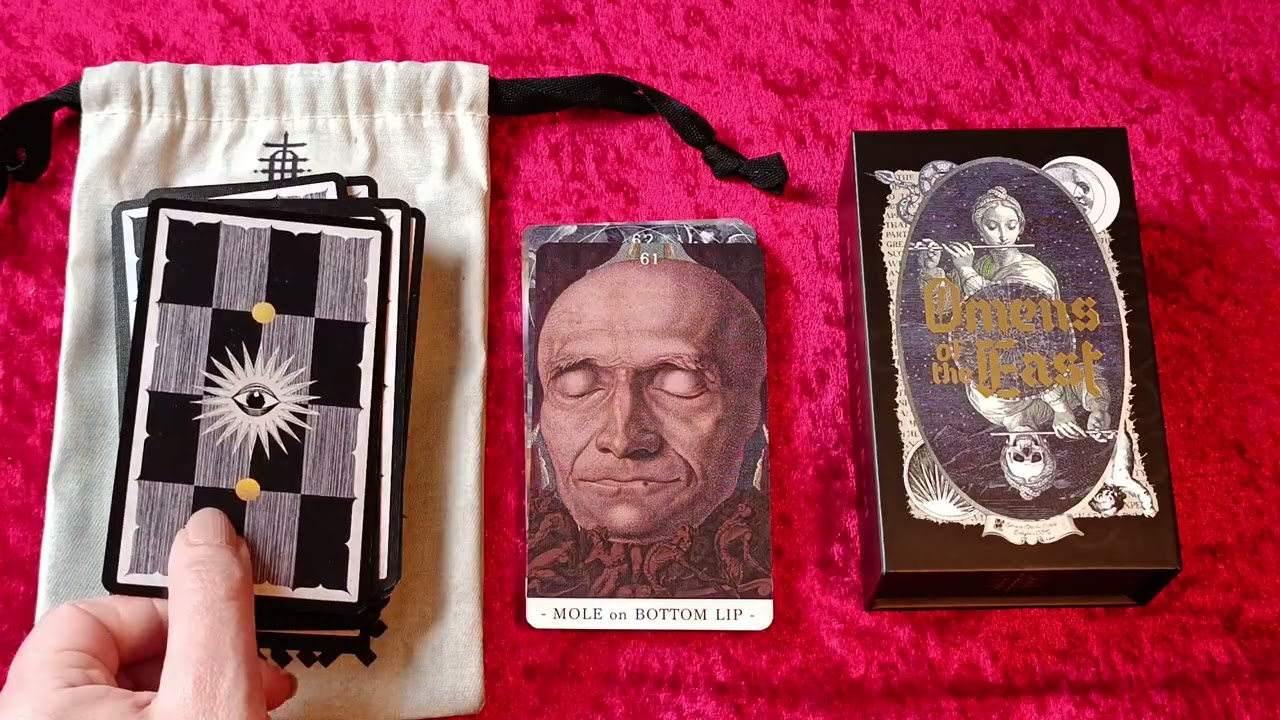 Omens of the East Oracle + fusion with Terra Volatile Tarot - silent flip through #newdeck